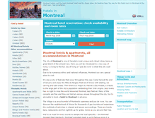 Tablet Screenshot of montreal-hotel-canada.com